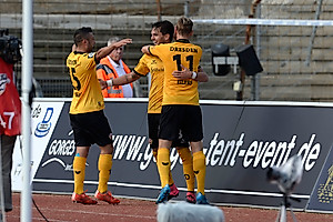 Nach vergebenen Chancen netzte Paco Testroet kurz nach der Pause zum 3:0.