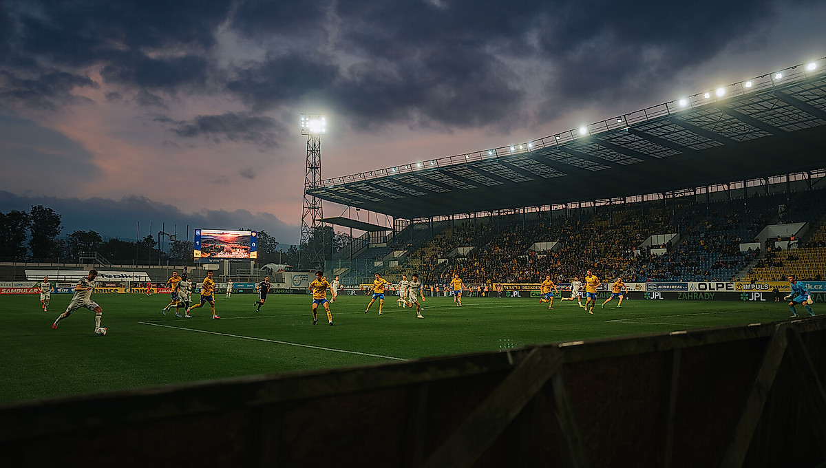 Die Arena Na Stinadlech in Teplice