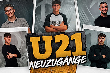 Grafik mit den Neuzugängen der U21.