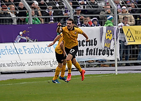 Testroet trifft zum 1:0 für die SGD