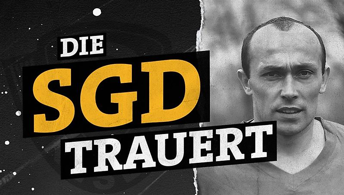 Grafik mit Wolfgang Pfeifer und dem Text: Die SGD trauert