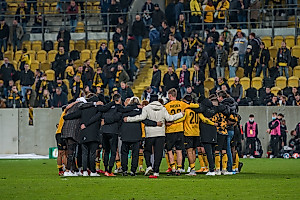 Trotz eines großen Kampfes geht die SGD am Ende als Verliere vom Platz. | Foto: Dennis Hetzschold