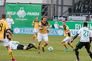 Marcel Franke traf gegen die Kleeblätter auf seinen Ex-Verein. (Foto: Steffen Kuttner)
