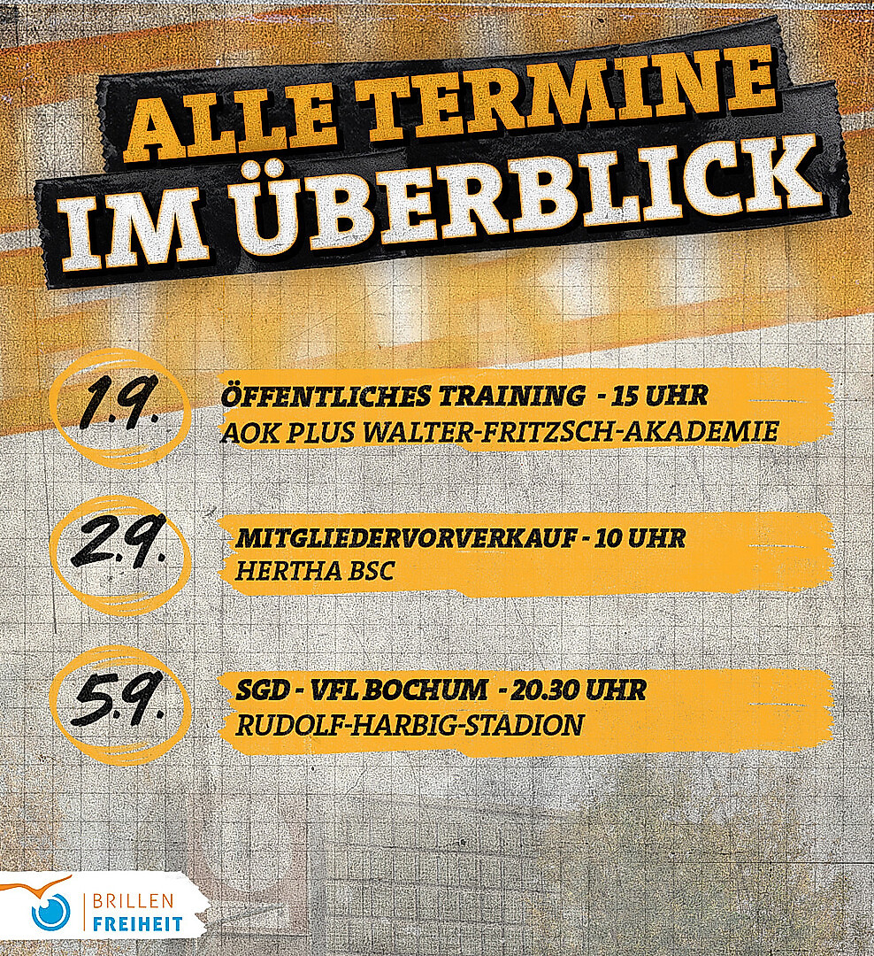 Termine in dieser Woche