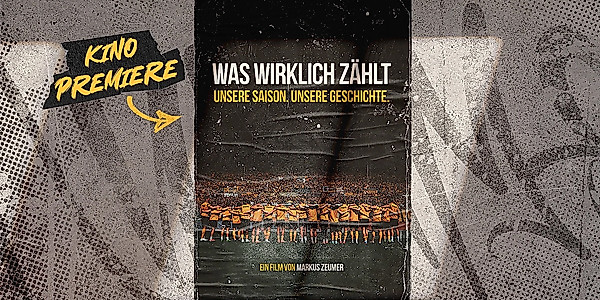 Filmplakat des Films "Was wirklich zählt" zum Aufstieg der SGD in der Saison 2024/25