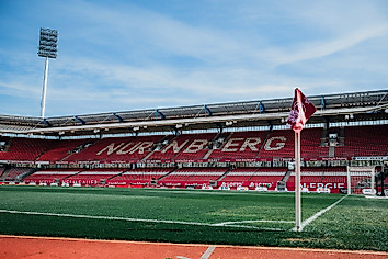 Das Max-Morlock-Stadion in Nürnberg.