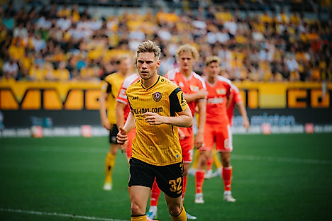 Jonas Sterner beim Testspiel gegen Union Berlin