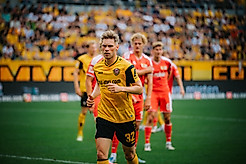 Jonas Sterner beim Testspiel gegen Union Berlin