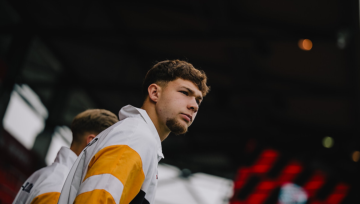 Paul Lehmann im Stadion.