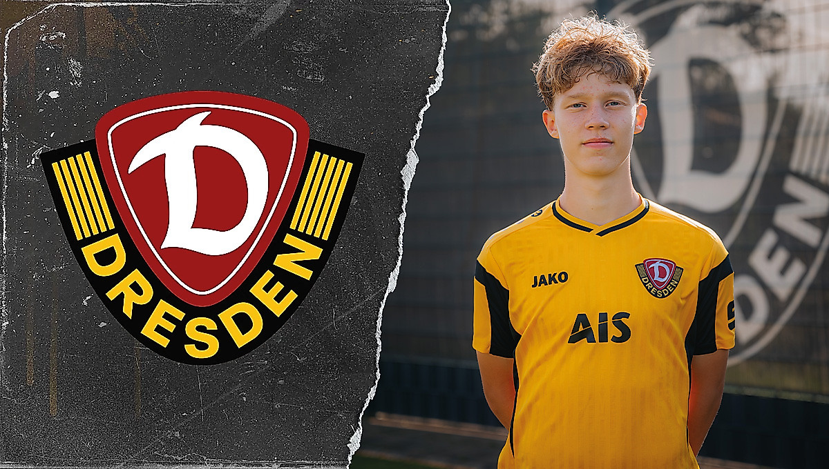 Dynamos U16-Spieler Oscar Habermann.