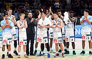 Basketball Pro A Eisbären- Schwenningen  Play Off
9.4.22 Foto Scheer