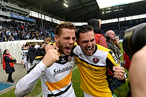 Justin Eilers und Pascal Testroet - das erfolgreichste Sturmduo dieser Saison