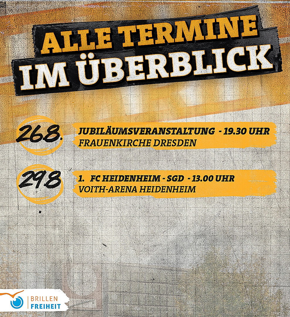 Termine in der kommenden Woche