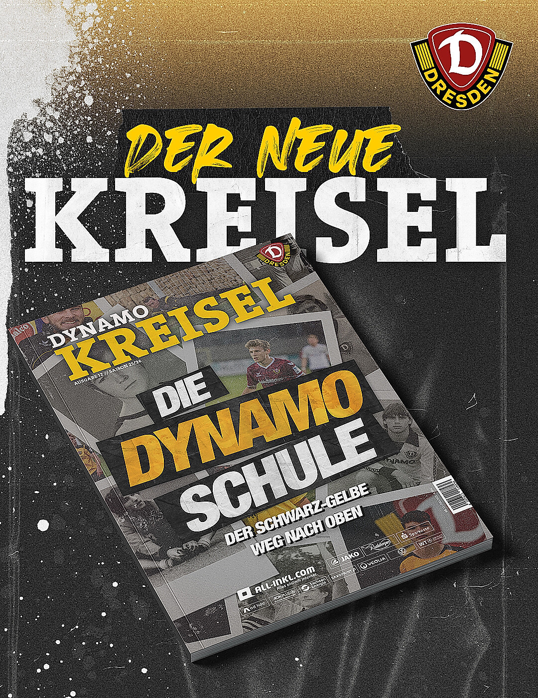 Grafik mit der Juli-Ausgabe des Kreisel
