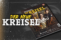 Grafik vom neuen Kreisel-Magazin mit dem Heft im Hintergrund und der Schrift davor