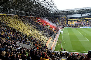 Choreo vorm Anpfiff