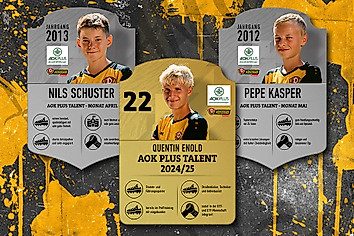 Drei Spieler aus dem Nachwuchs werden zum Heimspiel gegen Magdeburg geehrt