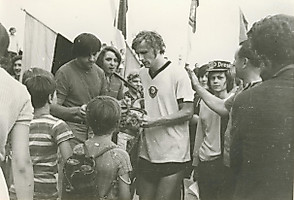 Durch seine Leistungen wurde Hansi Kreische zum Publikumsliebling.