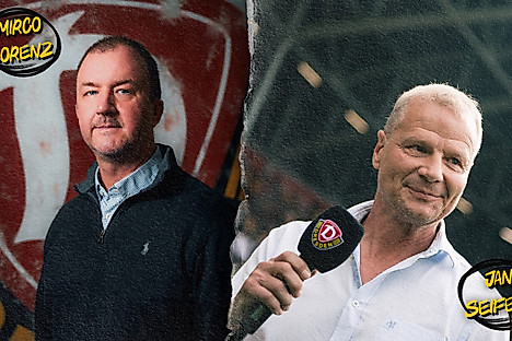 Zwei Personen in einer Grafik.