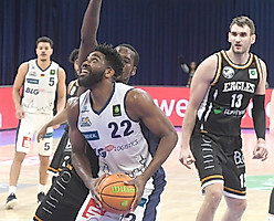 Basketball PRO A Eisbären- Itzehoe Eagles
19.3.22 Foto Scheer
