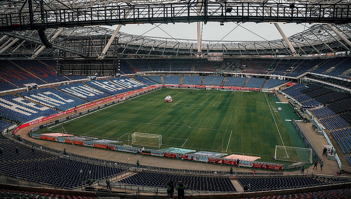 Die leere Heinz von Heiden Arena
