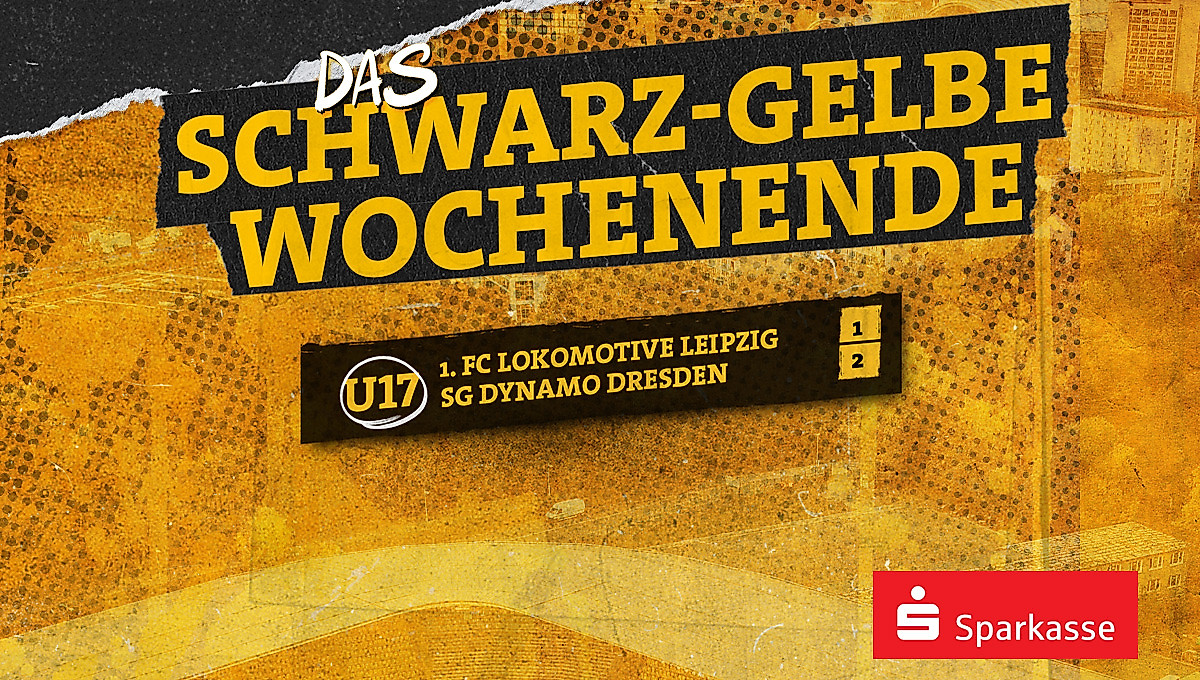 Eine Ergebnisgrafik vom Spiel Lokomotive Leipzig U17 gegen Dynamo Dresden U17 (Endstand 1:2)