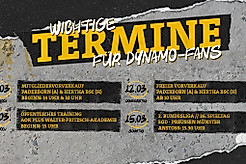 Termine für Dynamo-Fans in einer Grafik dargestellt
