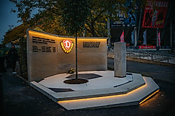 Gedenkort am Rudolf-Harbig-Stadion