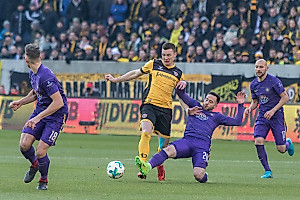 Haris Duljevic setzte sich ein ums andere Mal gegen seine Gegenspieler durch. (Foto: Steffen Kuttner)