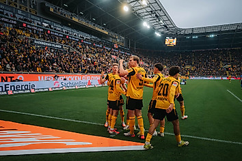 Torjubel von Dynamo Dresden