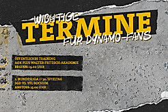 Eine Terminübersicht von wichtigen Terminen rund um Dynamo Dresden in der Woche vom 13.-19. April