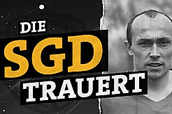 Grafik mit Wolfgang Pfeifer und dem Text: Die SGD trauert