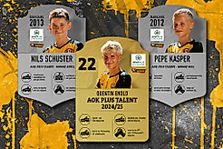 Drei Spieler aus dem Nachwuchs werden zum Heimspiel gegen Magdeburg geehrt