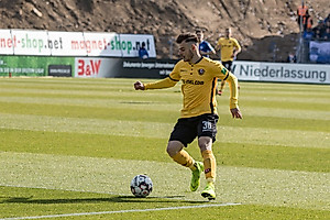 Max Kulke beim Zweitliga-Debüt