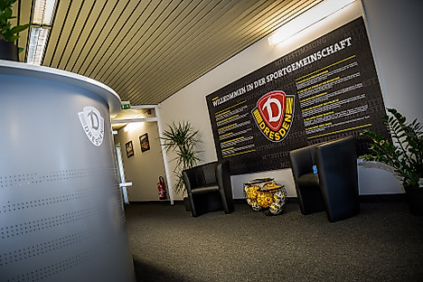 Blick in die Geschäftsstelle