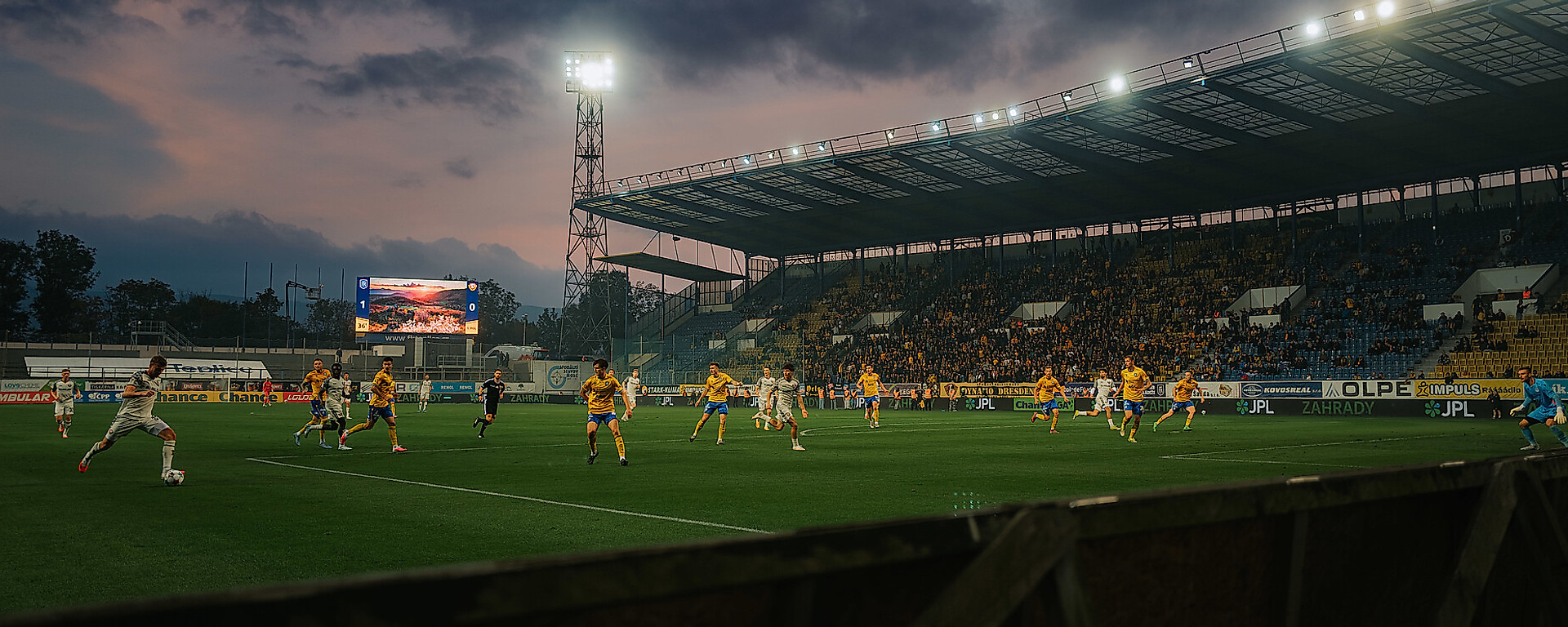 Die Arena Na Stinadlech in Teplice