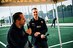 Ronny Rehn und Stephan Zimmermann bei der Eröffnung.