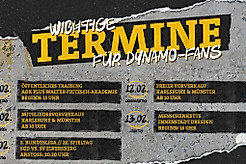 Die Wochenplan-Grafik mit den wichtigsten Terminen für Dynamofans.