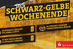 Ergebnisübersicht bei Dynamos Nachwuchsmannschaften vom Wochenende 21. & 22. Februar 2026