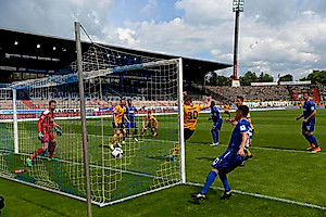Jannik Müller erzielt das 1:1.