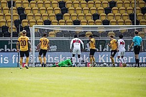 Das 0:2 ist die Vorentscheidung. | Foto: Steffen Kuttner