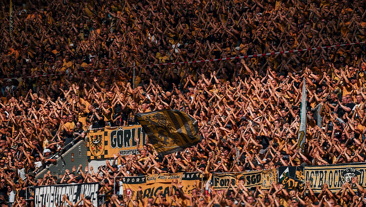 Fans der SG Dynamo Dresden.