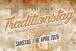 Eine Grafik zum 10. Dresdner Traditionstag am 18. April 2026