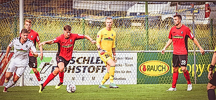 Ab und an wird auch intern getestet. Dann werden Mit- zu Gegenspielern. 