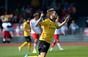 Jede Menge Grund zum Jubeln gab's am Samstag bei Dynamo, Justin Eilers machte den Anfang.