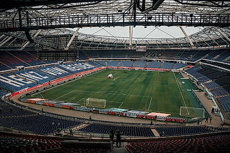 Die leere Heinz von Heiden Arena
