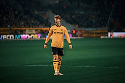 Dominik Kother auf dem Rasen