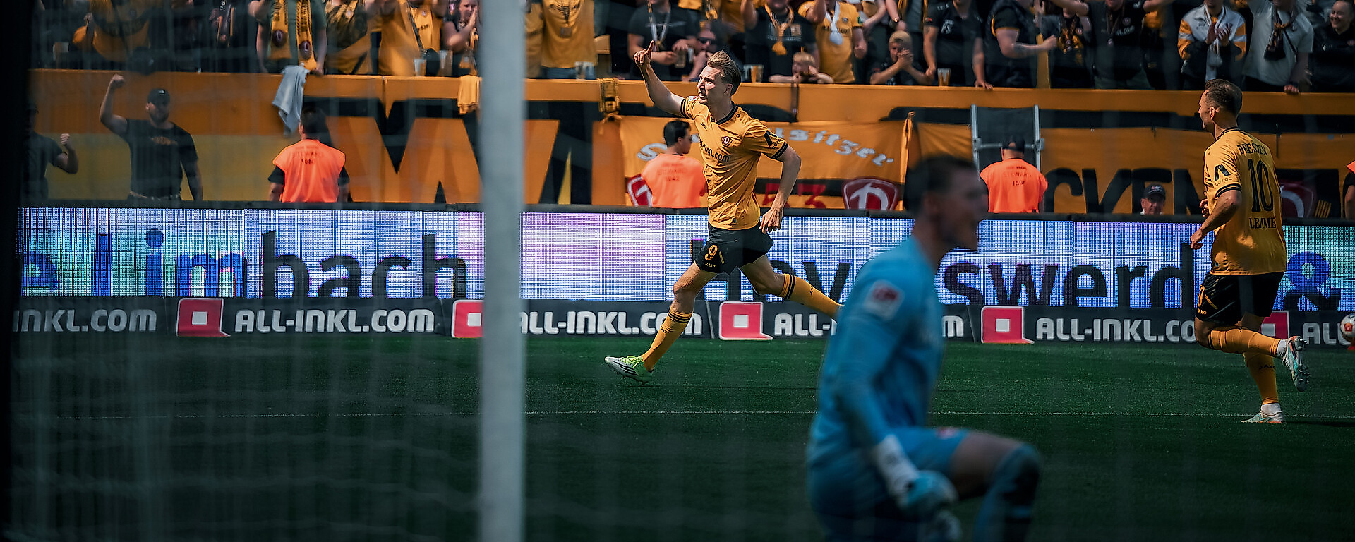 Vincent Vermeij beim Torjubel