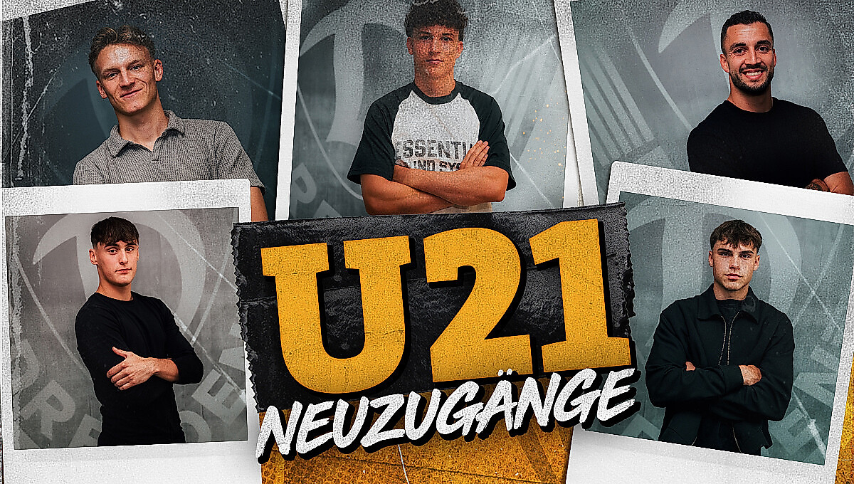 Grafik mit den Neuzugängen der U21.