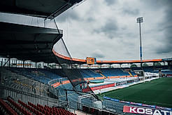 Gästeblock im Eintracht-Stadion Braunschweig